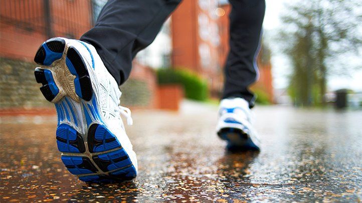 a man with prostate cancer getting exercise