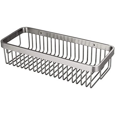 WEBI 11.8" Solid SUS 304 Square Wall Mount Basket