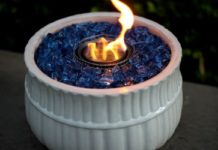DIY Tabletop Fire Pit