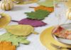 DIY Felt Fall Leaves Table Runner
