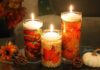 DIY Floating Fall Candles