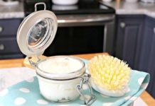 DIY Soft Scrub Cleaner to Use in Your Kitchen and Bathroom