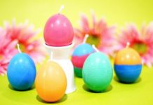 DIY Egg-Shaped Candles