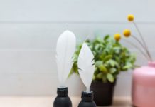 How to Make Feather Candles