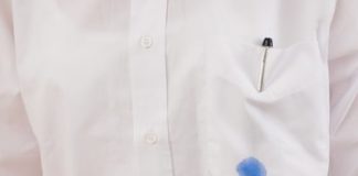 How to Get Exploded Pen Out of Clothes