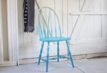 How to Paint an Ombre Effect on an Upcycled Chair