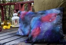 How to Paint a Galaxy Design on Cushion Covers