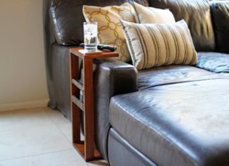 DIY Couch Arm Table