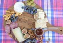 How to Make a Monogrammed Cheese Board