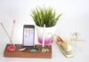 How to Make a Modern Desk Organizer From a Block of Wood