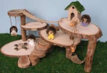 How to Make a Tree House Dollhouse