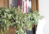DIY Holiday Garland with Fresh Eucalyptus Leaves