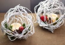 These Beautiful DIY Willow Twig Balls Are Perfect Holiday Decor