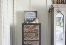 Ikea Hack: DIY Rustic Cube Shelves