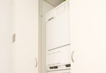 How to Build a Closet Around a Washing Machine & Dryer