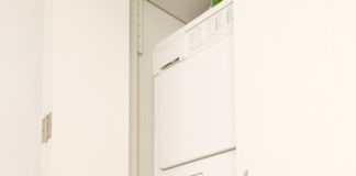 How to Build a Closet Around a Washing Machine & Dryer