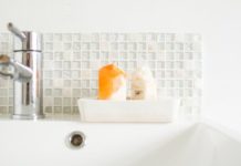 How to Make a Two Tone Concrete Soap Dish