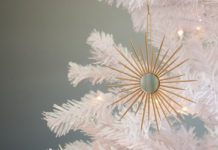 DIY Miniature Sunburst Mirror Ornaments