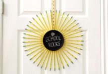 Make a Pencil Wreath With This Easy DIY