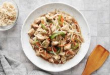 Chicken & Bean Sprouts Stir-Fry Recipe