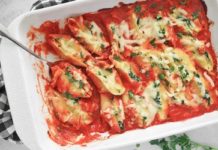 Spinach Artichoke Stuffed Shells Recipe