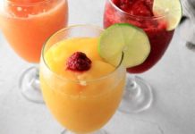 3 Delicious Homemade Daiquiri Recipes: Peach, Mango & Raspberry