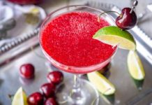 How to Make Skinny Cherry Lime Margaritas