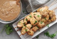 Thai Chicken Satay With Peanut Sauce Recipe