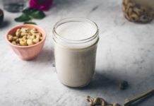 Homemade Cashew Milk Recipe