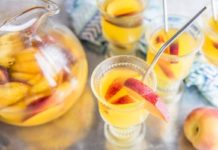 Easy Homemade Peach Sangria Recipe
