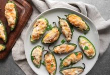 Cheesy Chicken Stuffed Jalapeños Recipe
