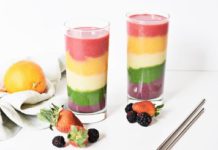 How to Make a Rainbow Smoothie