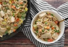 Chicken Pot Pie Pasta Recipe