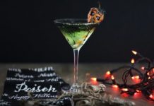 Shrunken Head Apple Martini