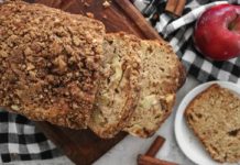 Homemade Apple Pie Bread Recipe