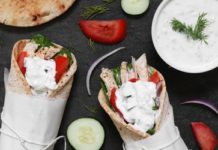 Chicken Gyros With Fresh Tzatziki Sauce Recipe