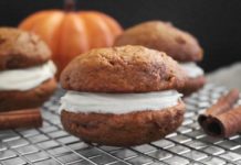 Spiced Pumpkin Whoopie Pies With Maple Frosting Recipe