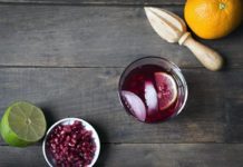 Pomegranate Gin and Tonic Cocktail Recipe