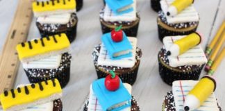 DIY Back-to-School Cupcakes