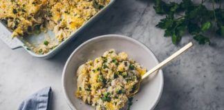 Cheesy Tuna Noodle Casserole Recipe