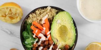 Smoky Chickpea Buddha Bowl with Tahini Sauce Recipe