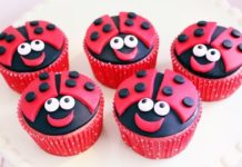 DIY Ladybug Cupcakes