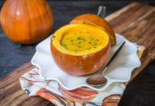 How to Serve Soup in a Pumpkin