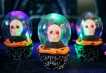 DIY Crystal Ball Cupcakes