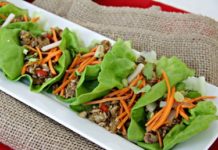 How to Make Healthy Turkey Lettuce Wraps