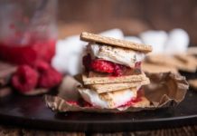 How to Make Raspberry S’mores