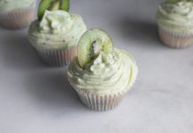 This Kiwi Cupcake Recipe Is Bursting with Tart & Buttery Flavor