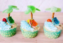 DIY Beach Cupcakes