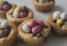 How to Make Easter Egg Nest Cookie Cups