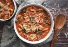 One-Pot Creamy Tortellini Soup Recipe